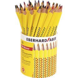 EBERHARD FABER Crayon arc-en-ciel TRI WINNER, pot de 50