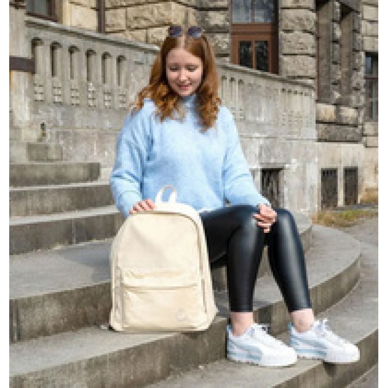 EBERHARD FABER Sac à dos de loisirs, en velours, beige