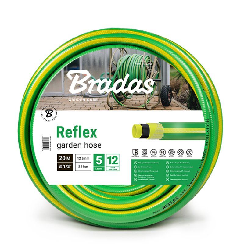 Bradas WFR1/250 tuyau d'arrosage 50 m PVC
