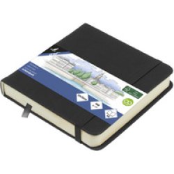 kangaro Carnet de croquis, 160 pages, 120x120 mm, noir