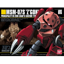 GUNDAM - HGUC 1/144 MSM-07S Z'Gok Zeon Char's Custom - Model Kit