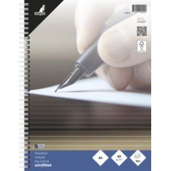 kangaro Cahier à spirale, A4, ligné, 200 pages