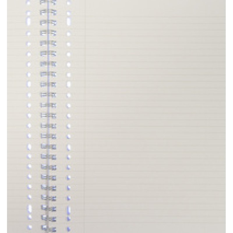 kangaro Cahier à spirale 4en1, A4, ligné, 200 pages, bleu