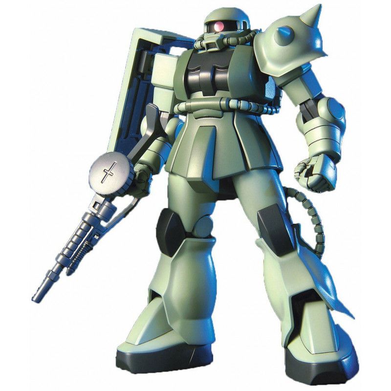GUNDAM - HGUC 1/144 MS-06 Zaku II Mass Production - Model Kit