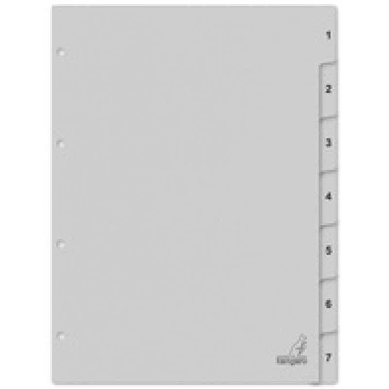 kangaro Intercalaire carton ECO, chiffres 1-20, 20 pièces