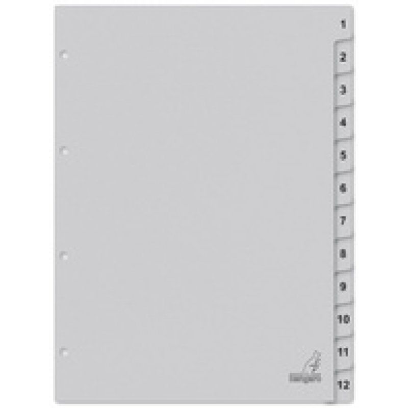 kangaro Intercalaire carton ECO, chiffres 1-31, 31 pièces