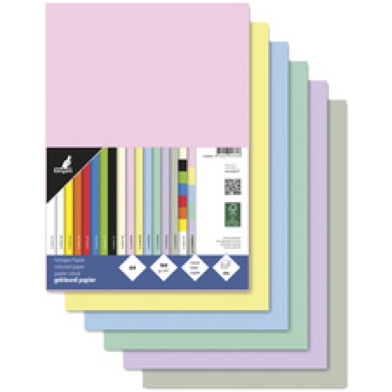 kangaro Papier multifonction, A4, 160 g/m2, assorti