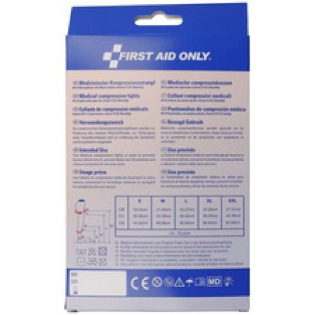 FIRST AID ONLY Kompressions-Strumpfhose, XL, schwarz
