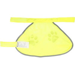 FIRST AID ONLY Hunde-Warnweste mit Pfoten-Print, gelb, S