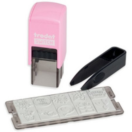 trodat Kit tampon à motif "Switch" - messages d'amour