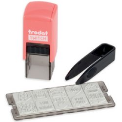 trodat Kit tampon à motif "Switch" - fait maison