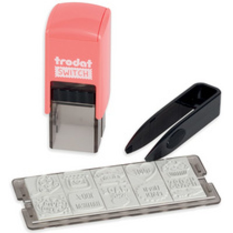 trodat Kit tampon à motif "Switch" - fait maison
