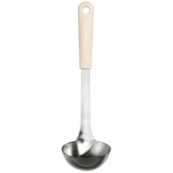 GastroMax Louche BIO, longueur: 310 mm, inox/crème