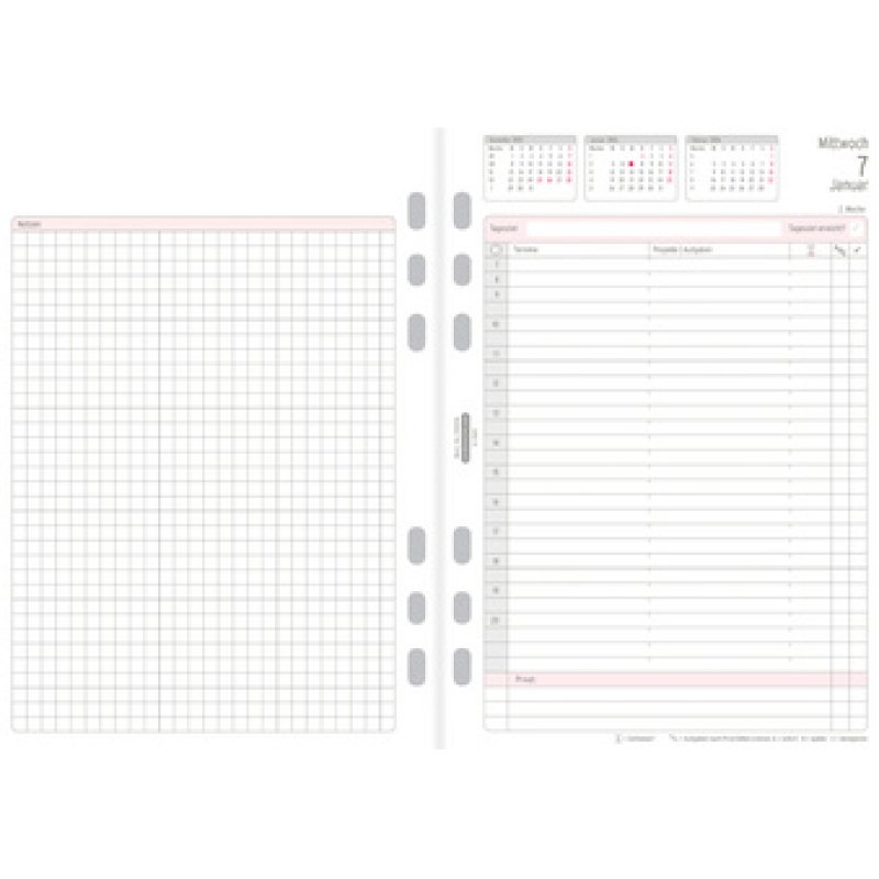CHRONOPLAN Jahresset 2026, DIN A5
