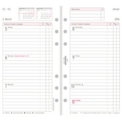 CHRONOPLAN Wochenplan 2026, 1 Woche/2 Seiten, Midi, Spalten