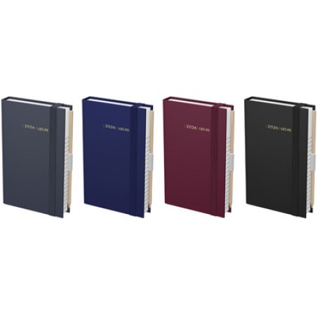 LECAS Agenda journalier Chantier, 80 x 130 mm, 2026, assorti