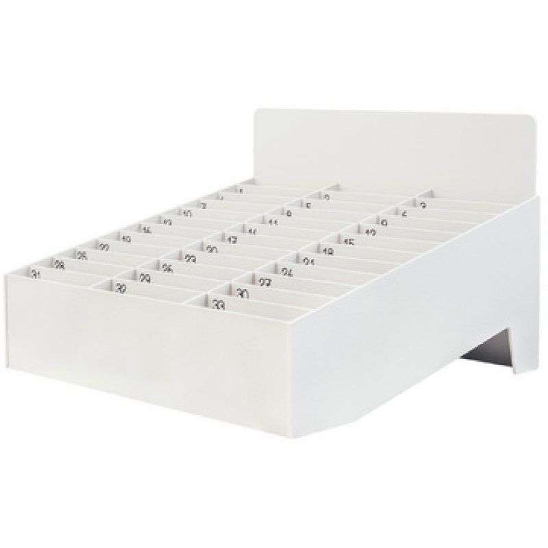 PAPERFLOW Rangement pour smartphones avec 33 logements, gris