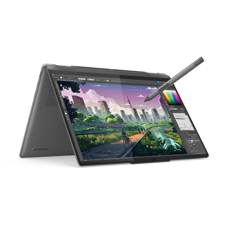 Lenovo Yoga 7 2-in-1 14AHP9 AMD Ryzen™ 5 PRO 8640HS Hybride (2-en-1) 35,6 cm (14") Écran tactile WUXGA 16 Go
