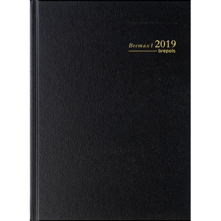 Brepols Bremax1 Santex Daily appointment book Black