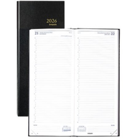 brepols Agenda Banquier long "Saturnus 0.111", 2026, travers