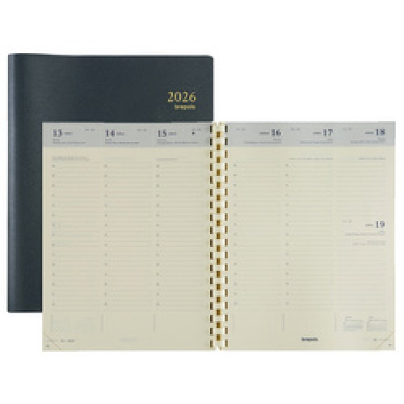 brepols Agenda semainier "TIMING", 2026, 172 x 220 mm
