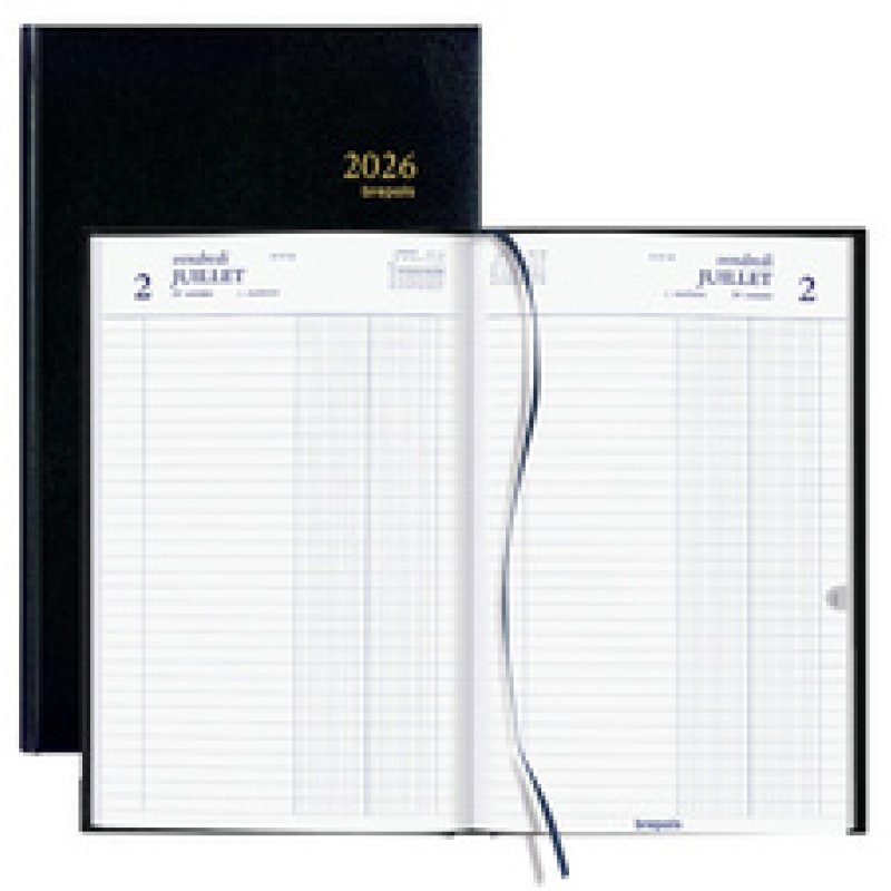 brepols Agenda Banquier large "0.146" 2026, 2 volumes