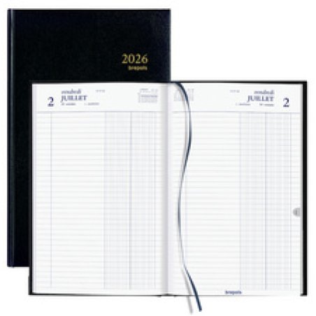 brepols Agenda Banquier large "0.146" 2026, 2 volumes