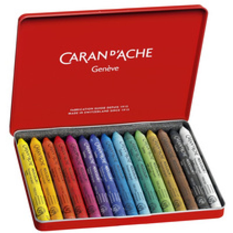 CARAN D'ACHE Pastel à la cire NEOCOLOR I, étui métal de 30