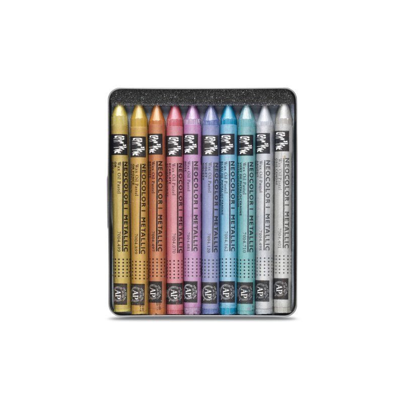Caran d-Ache Neocolor Wax pastel Hard Multicolour 10 pc(s)