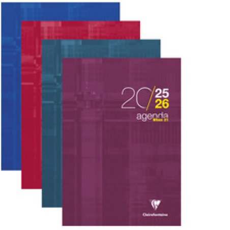 Clairefontaine Agenda scolaire "WHEN 21", 2025/2026, assorti