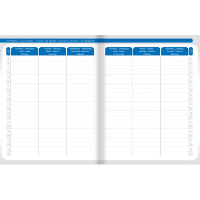 Clairefontaine Agenda scolaire WHEN 17, 2025/2026