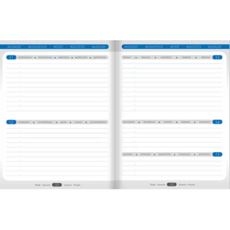 Clairefontaine Agenda scolaire WHEN 17, 2025/2026