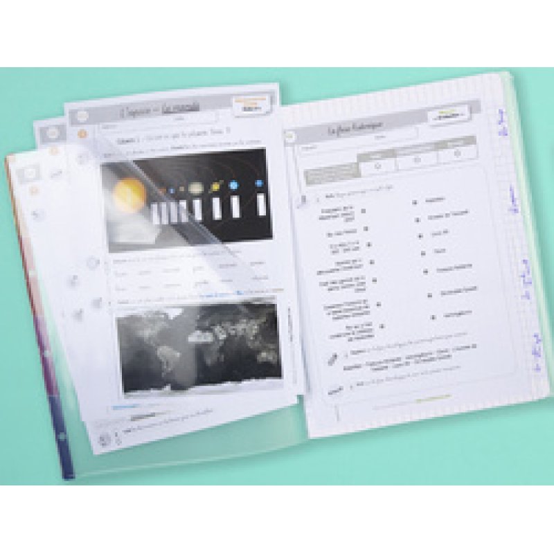 Clairefontaine Cahier piqûre KOVERBOOK 4INDEX, 240 x 320 mm