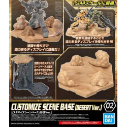 GUNDAM - Customize Scene Base 02 Desert Version - Model Kit