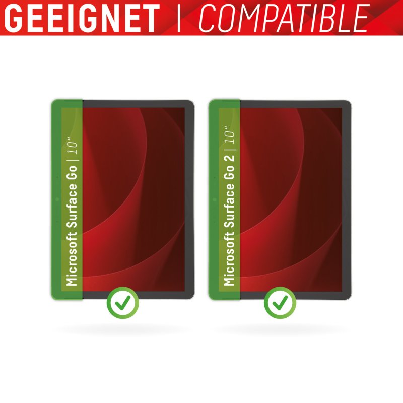 Displex Schutzfolie für Microsoft Surface Go/Go2/Go3
