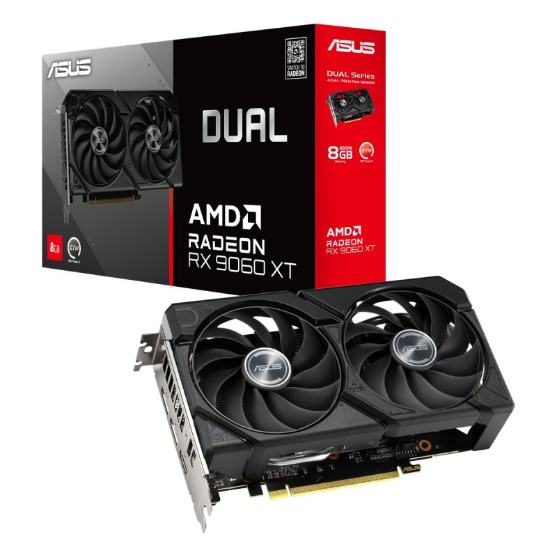 TARJETA GRAFICA ASUS DUAL RX9060 XT 8G