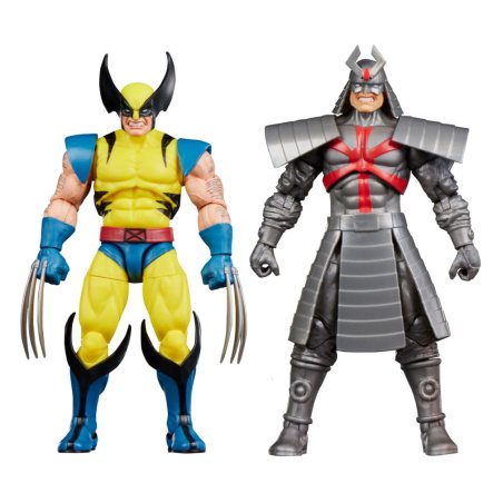 Marvel Legends Gamerverse pack 2 figurines Wolverine vs. Silver Samurai 15 cm