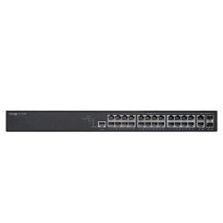 GS-2426P Géré L2 Gigabit Ethernet (10/100/1000) Connexion Ethernet, supportant l'alimentation via ce port (PoE) 1U