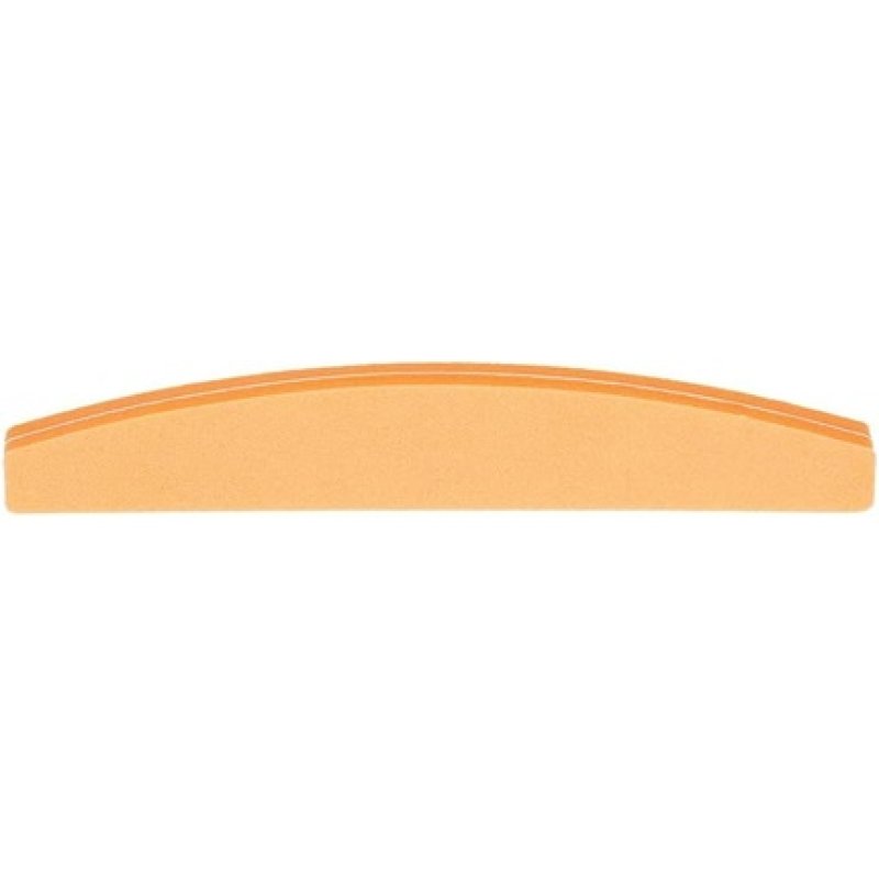T4B MIMO Double Sided Bridge Manicure Pedicure Nail Buffer 100/180 - Orange