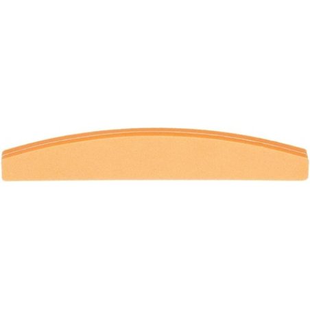 T4B MIMO Double Sided Bridge Manicure Pedicure Nail Buffer 100/180 - Orange