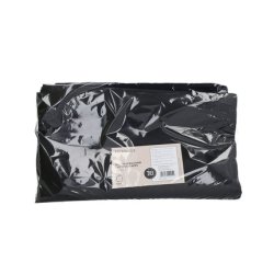 LUSSONI Disposable Salon Capes Black Large - Pack of 25