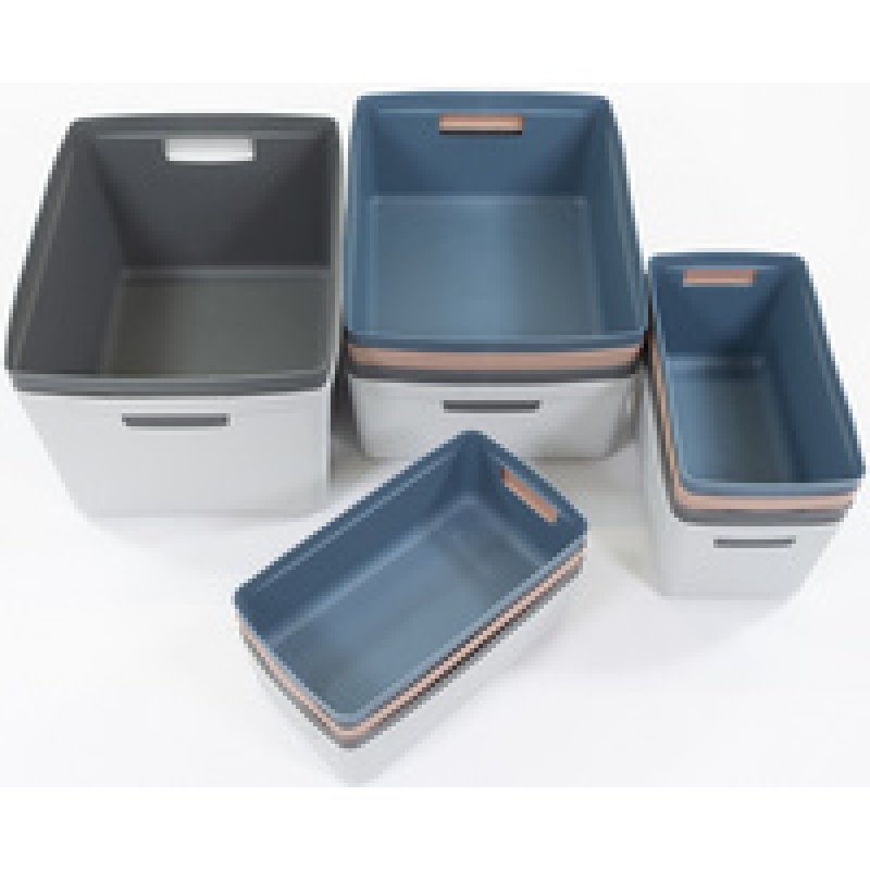 kangaro Boîte de rangement, PP, 8 litres, anthracite