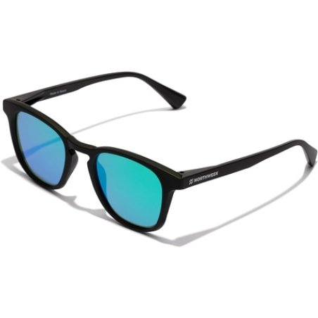 Northweek Unisex Wall Sunglasses Polarized Black Emerald