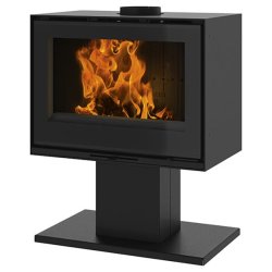 411202000053-Poêle à bois HURIEL 80 SUR PIED *