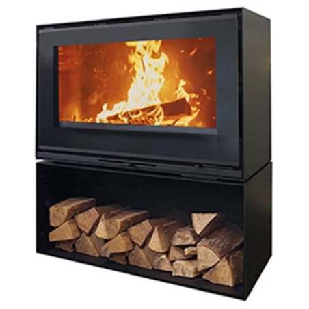 411203000053-Poêle à bois HURIEL 80 BUCHER PEINT Finition 053 PEINT.LIQ *