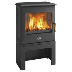 388150000053-Poêle à bois SERIS SUR BÛCHER Finition 053 PEINT.LIQ.PIST. *