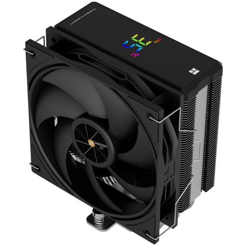 Thermalright Assassin X 120 R Digital ARGB BLACK Processeur Refroidisseur d'air 12 cm Noir