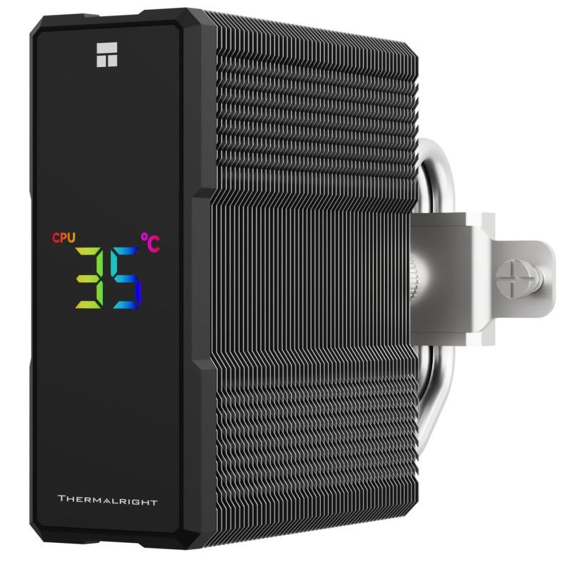 Thermalright Assassin X 120 R Digital ARGB BLACK Processeur Refroidisseur d'air 12 cm Noir