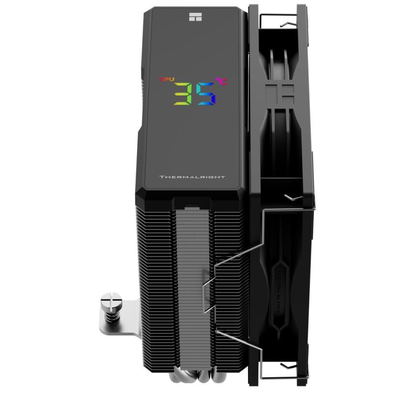 Thermalright Assassin X 120 R Digital ARGB BLACK Processeur Refroidisseur d'air 12 cm Noir