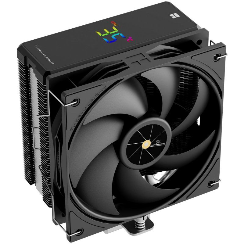 Thermalright Assassin X 120 R Digital ARGB BLACK Processeur Refroidisseur d'air 12 cm Noir